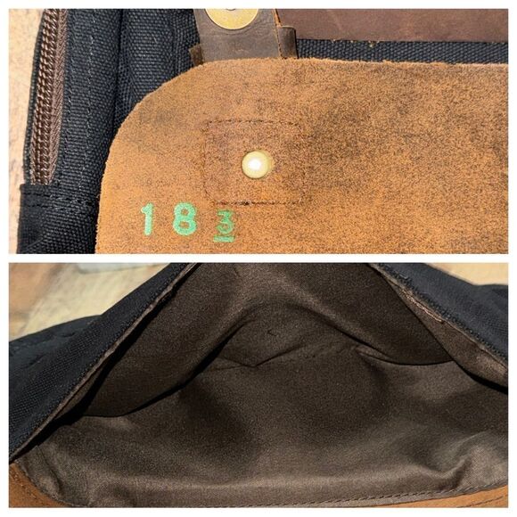 Harley-Davidson “Mustang" Backpack, weathered Leather and Black - Picture 13 of 14